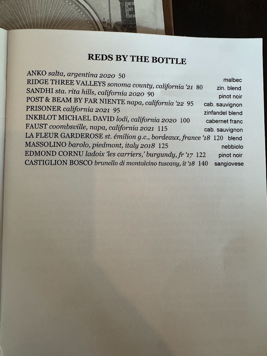 The Public Kitchen & Bar Menu - Image 4