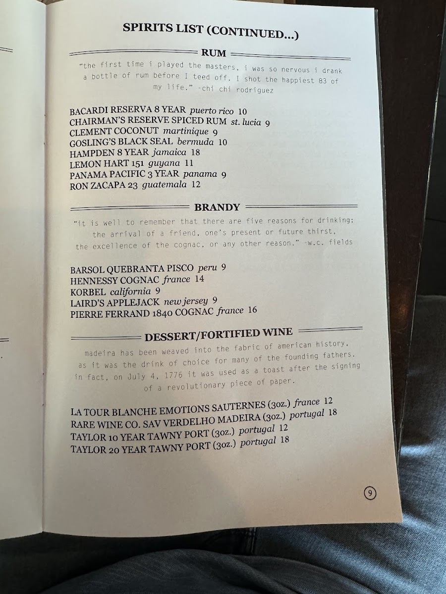 The Public Kitchen & Bar Menu - Image 6